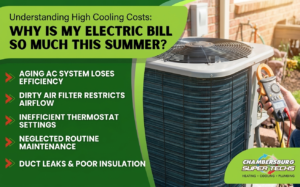 Why is my electric bill so much this summer?